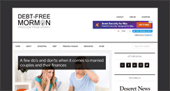 Desktop Screenshot of debtfreemormon.org